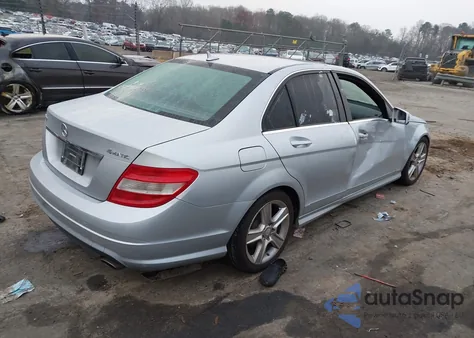 2010 Mercedes-Benz C 300 Luxury 4Matic/Sport 4Matic from USA, damaged, VIN WDDGF8BB2AF487894